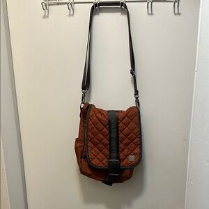 Ellington Quilted Burnt Orange Bag